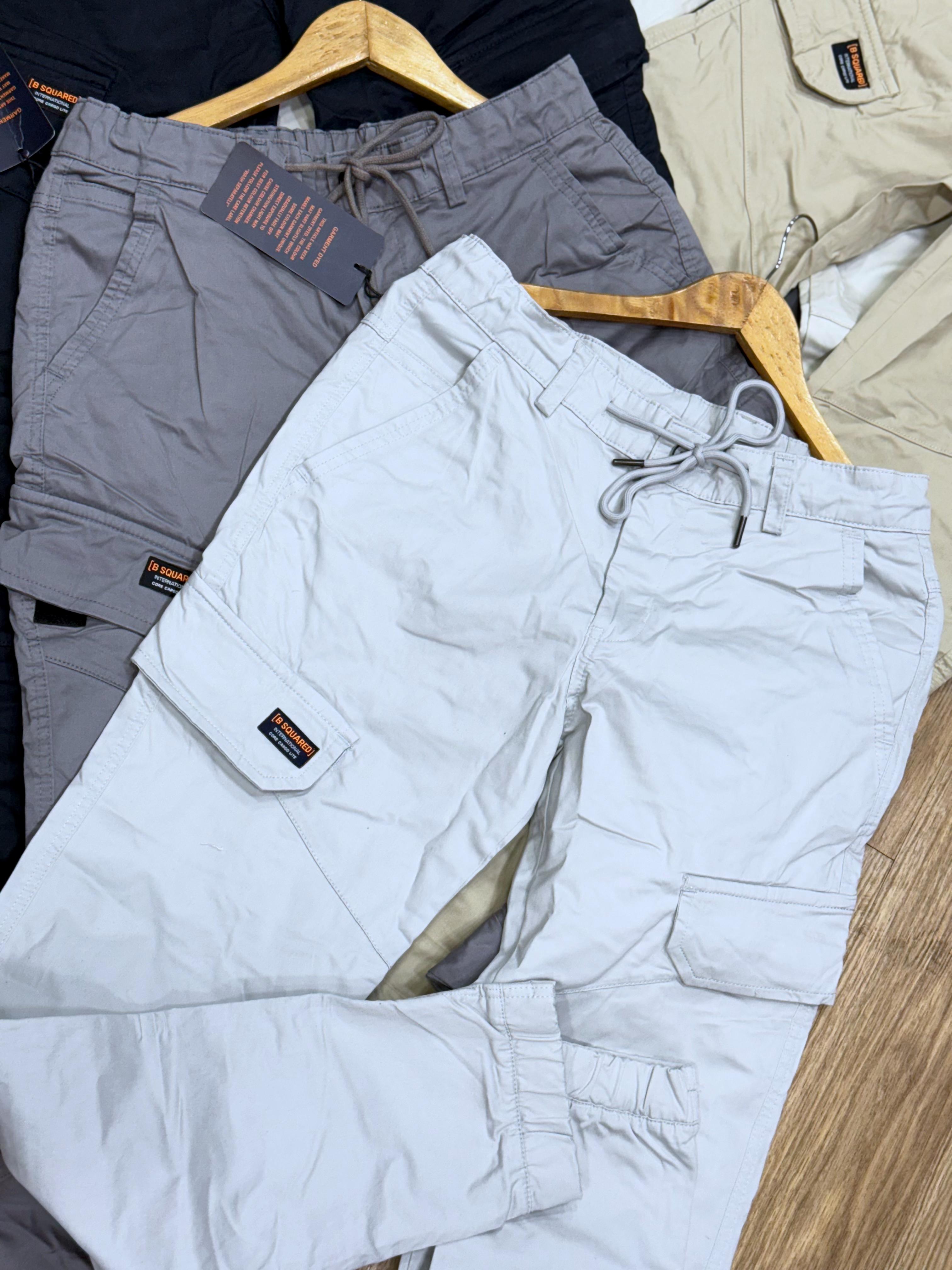 Cotton Cargo Pants with Advance Style